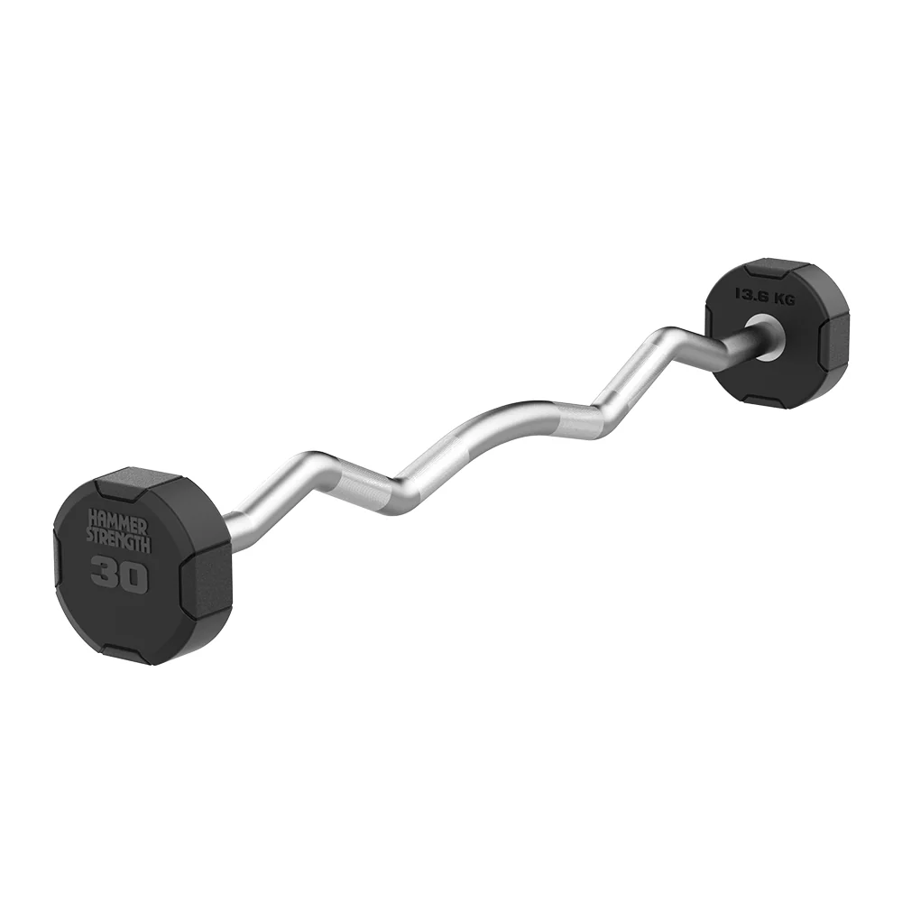 Hammer Strength 4-Sided Rubber Barbells - Image 3