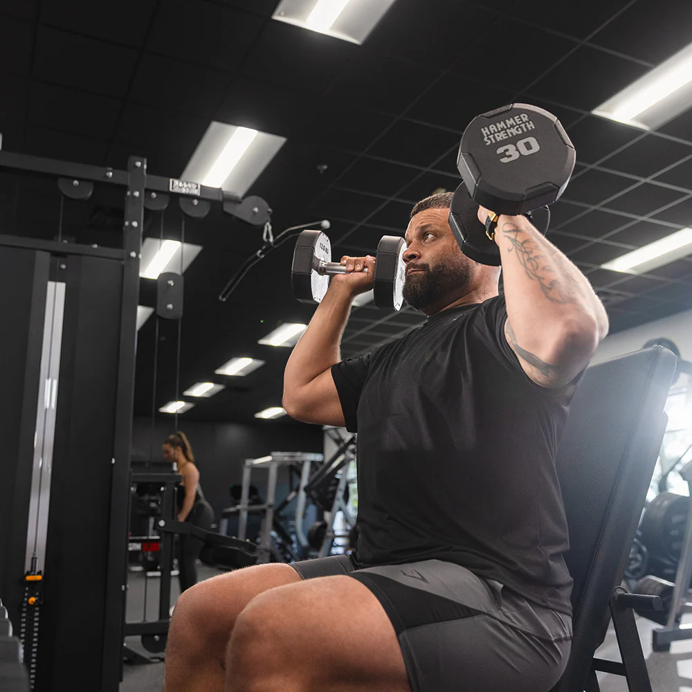 Hammer Strength 4-Sided Urethane Dumbbells - Image 10