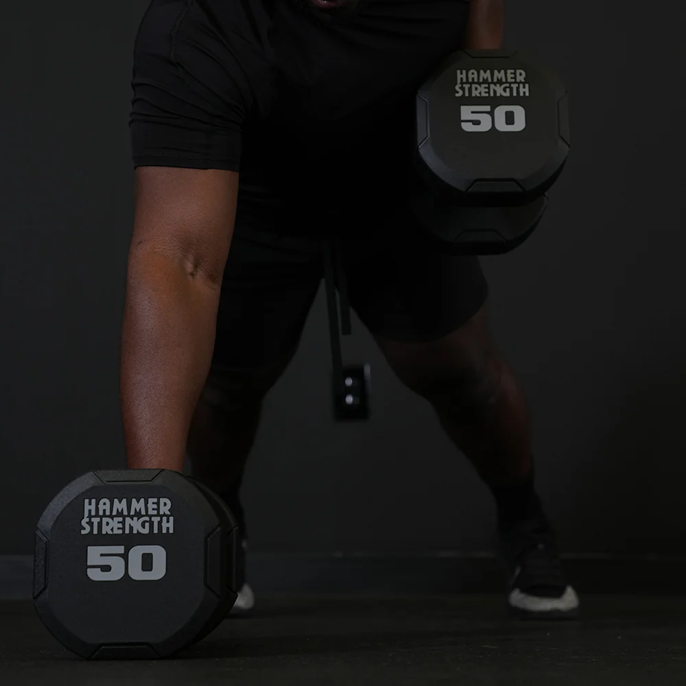 Hammer Strength 4-Sided Urethane Dumbbells - Image 16