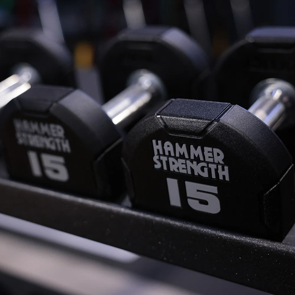 Hammer Strength 4-Sided Urethane Dumbbells - Image 19