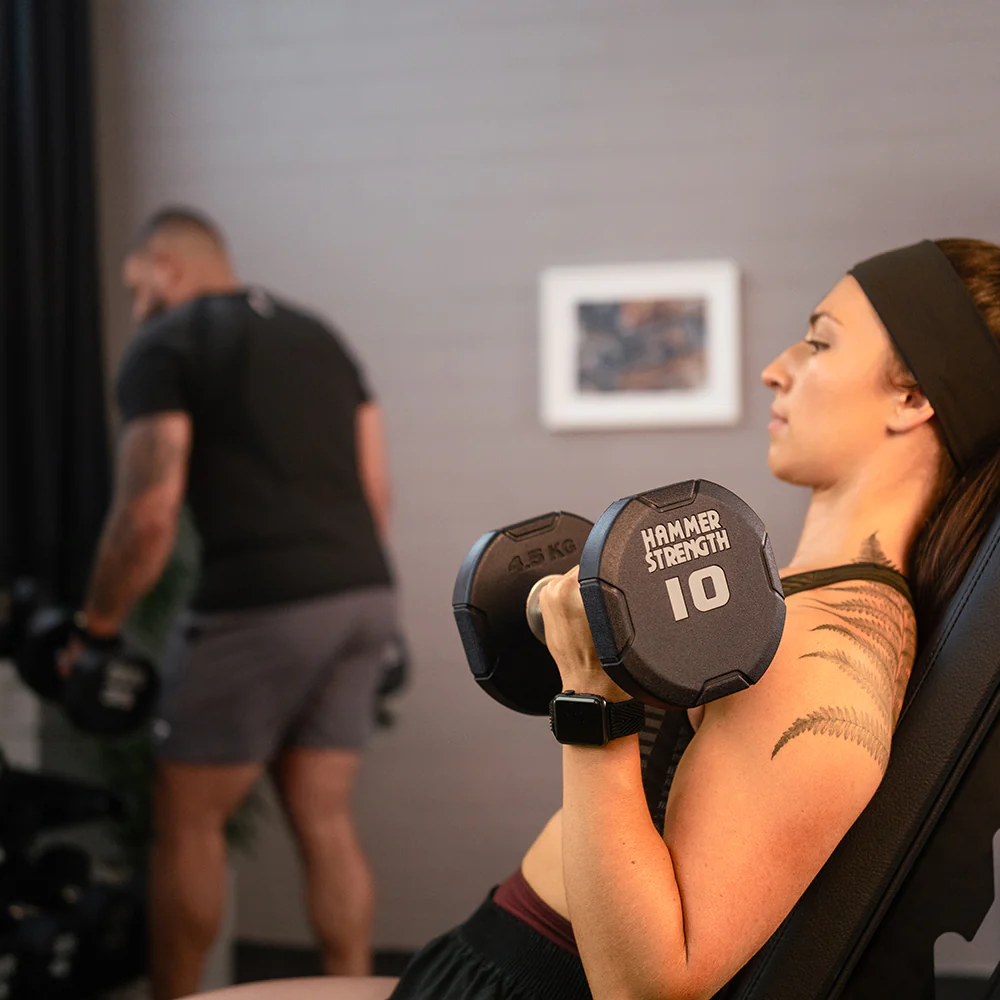 Hammer Strength 4-Sided Urethane Dumbbells - Image 6