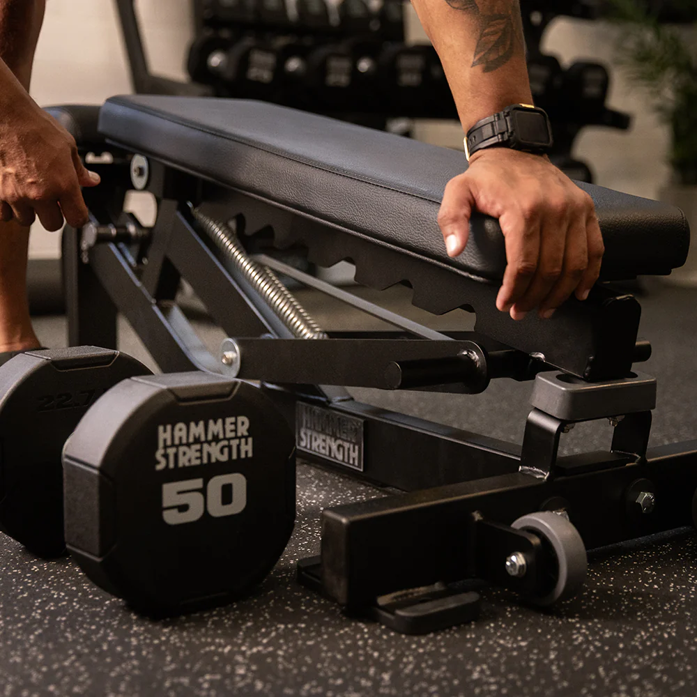 Hammer Strength 4-Sided Urethane Dumbbells - Image 8