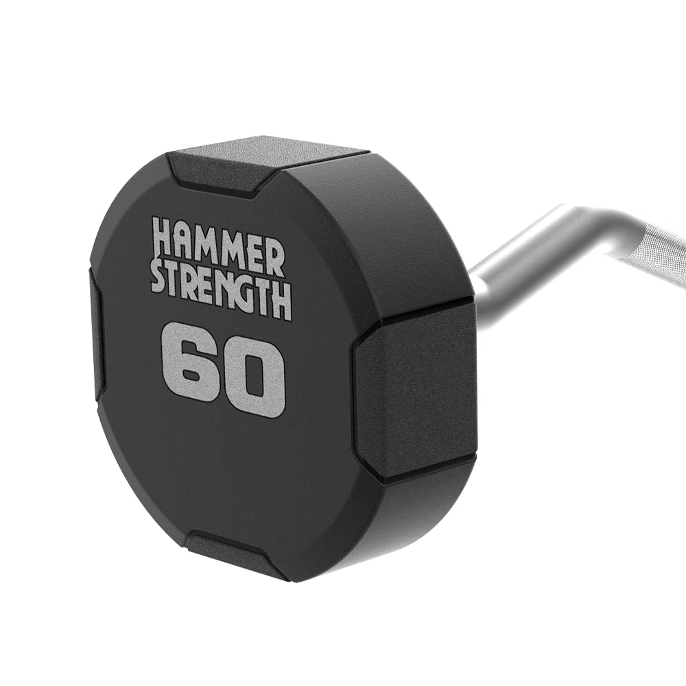 Hammer Strength 4-Sided Urethane Fixed Barbells - Image 5