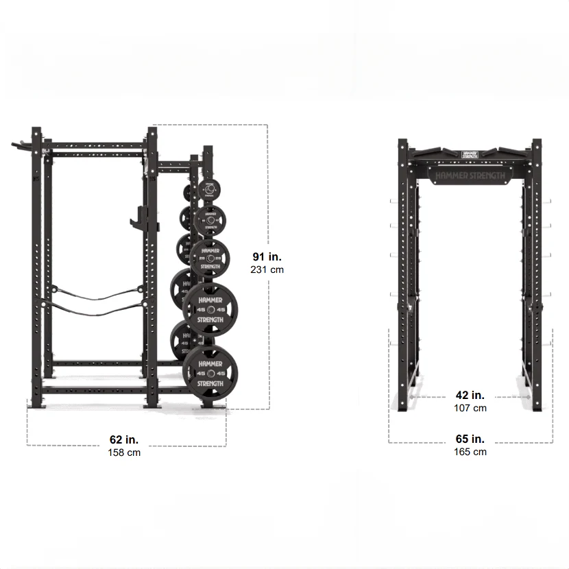 Hammer Strength HD Athletic NX Power Rack - Image 3