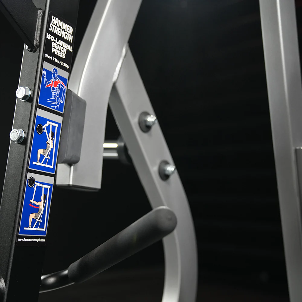 Hammer Strength Plate-Loaded Iso-Lateral Bench Press - Image 17
