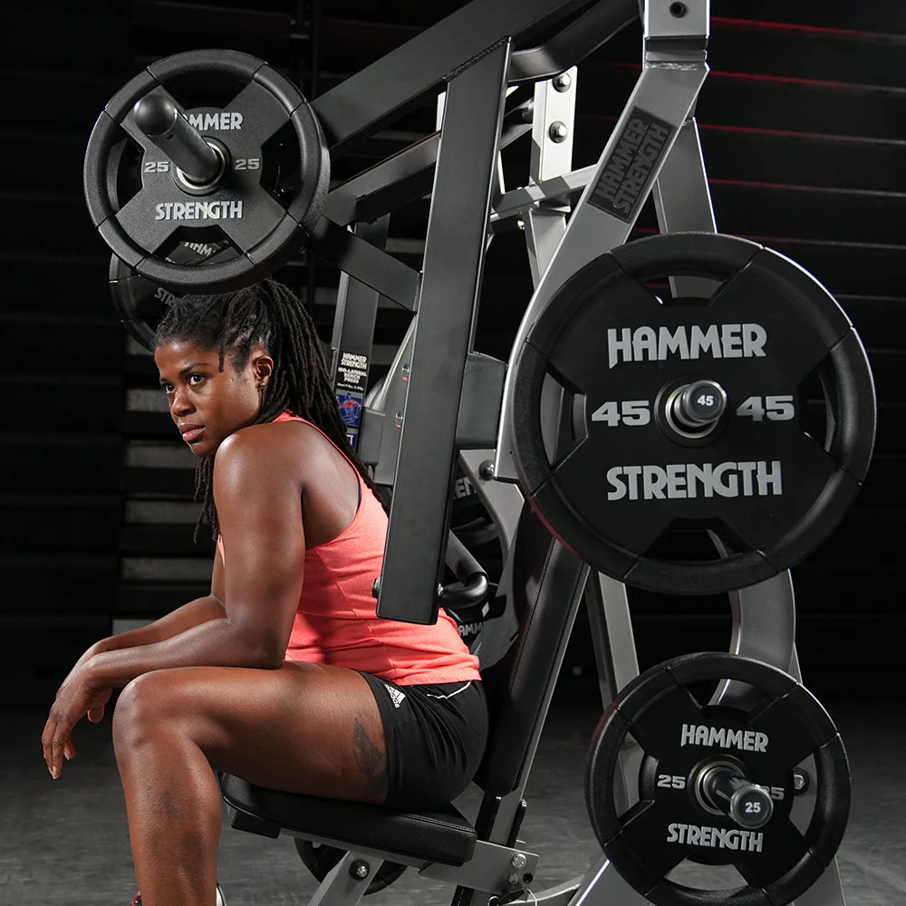 Hammer Strength Plate-Loaded Iso-Lateral Bench Press - Image 8
