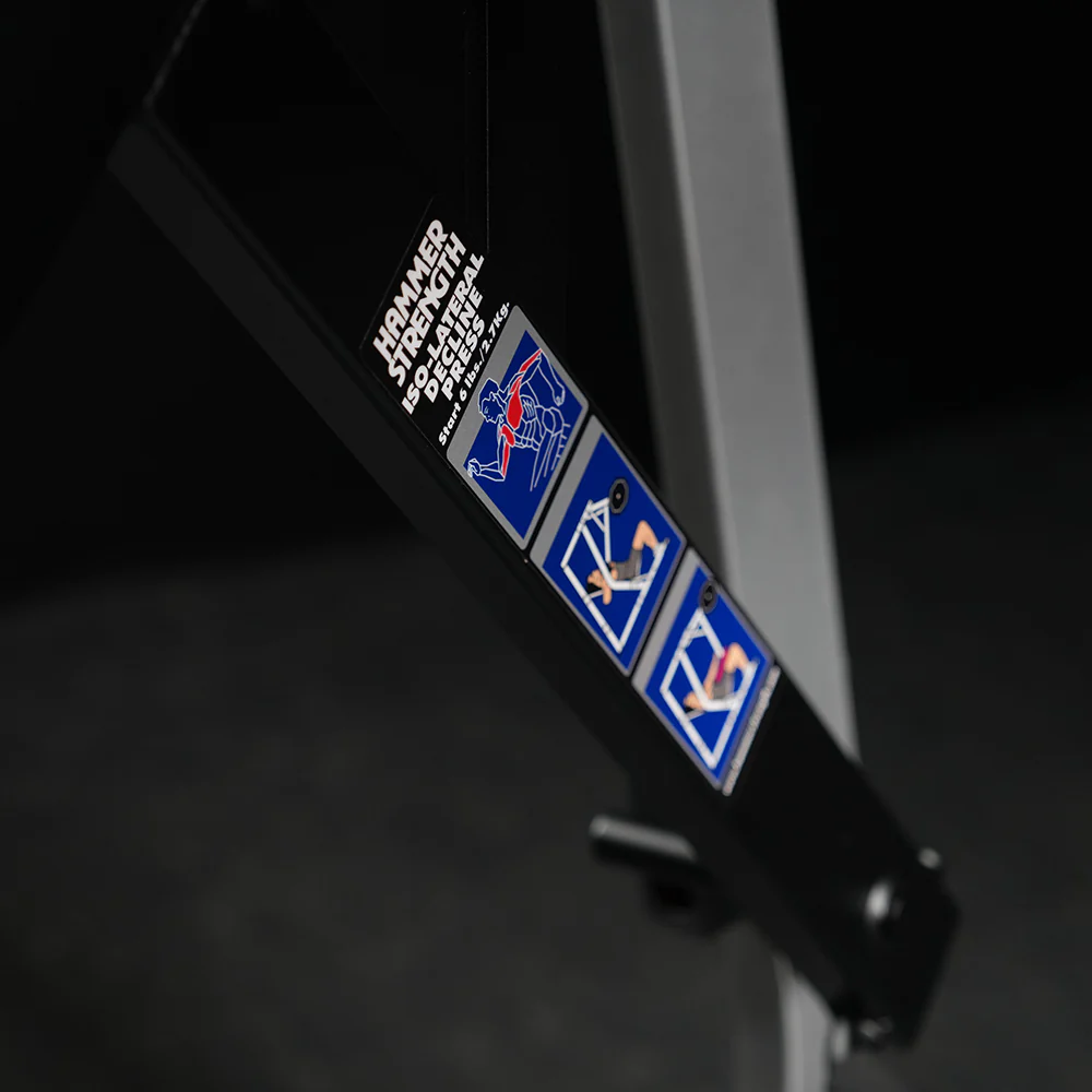 Hammer Strength Plate-Loaded Iso-Lateral Decline Chest Press - Image 10