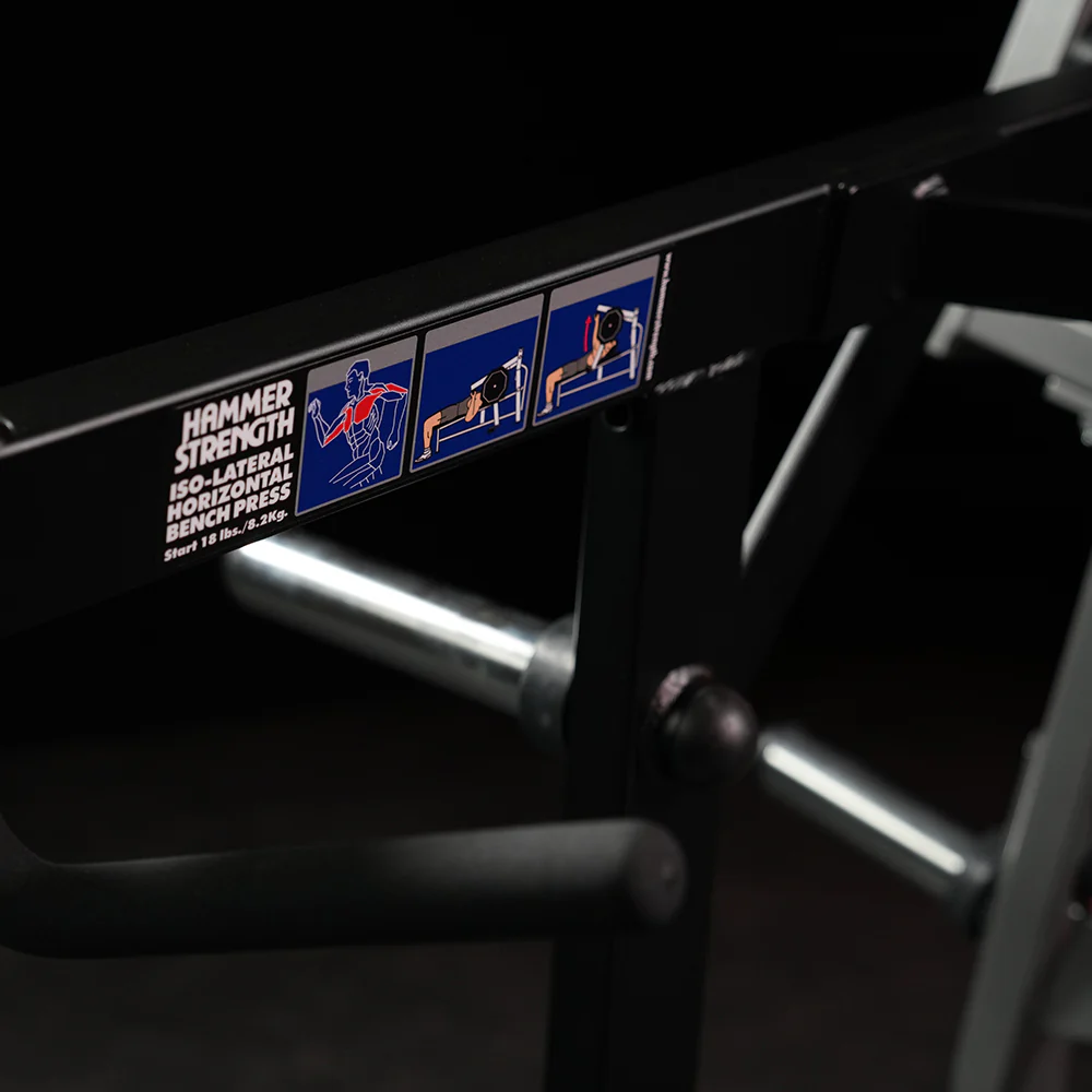 Hammer Strength Plate-Loaded Iso-Lateral Horizontal Bench Press - Image 12