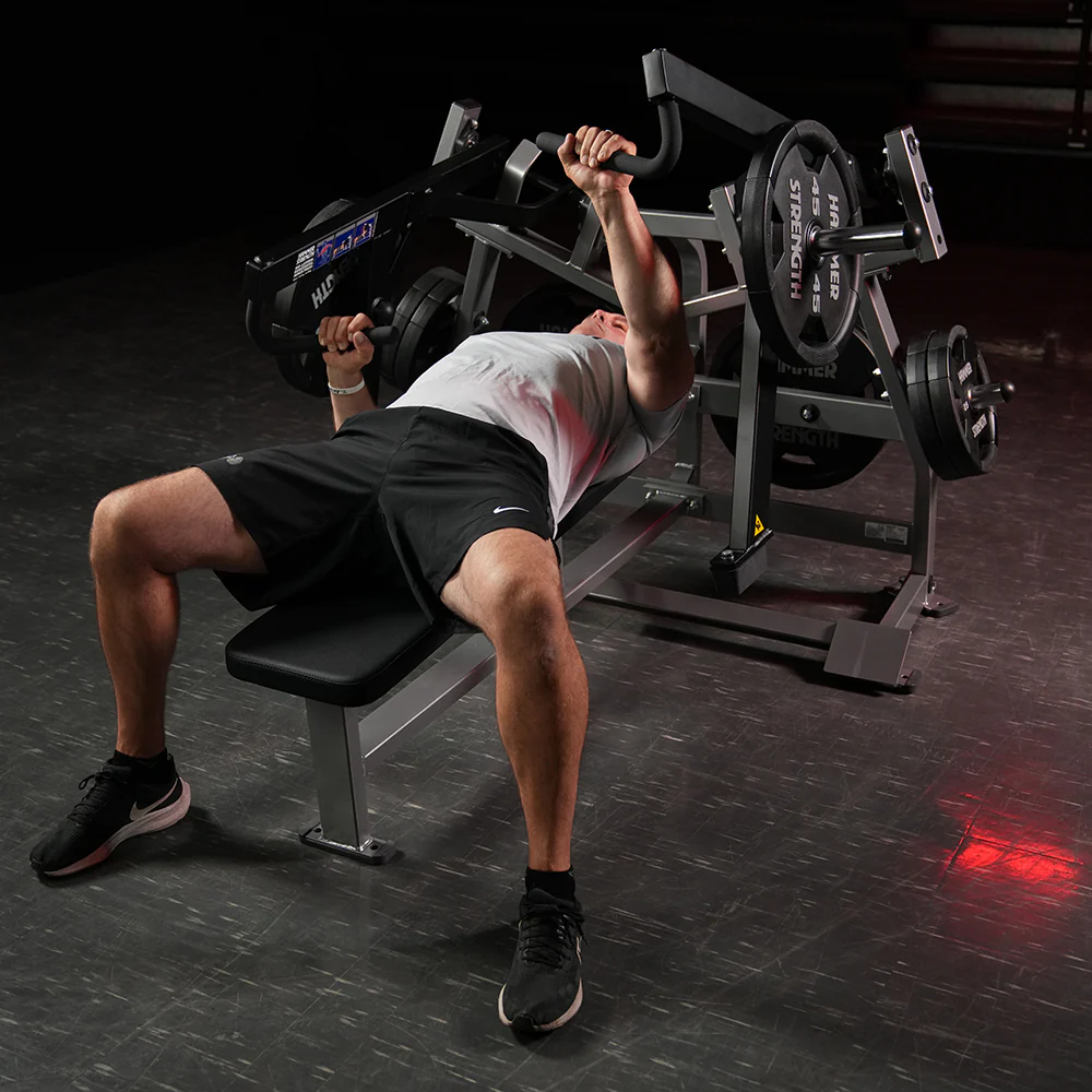 Hammer Strength Plate-Loaded Iso-Lateral Horizontal Bench Press - Image 3