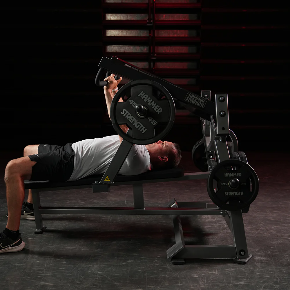 Hammer Strength Plate-Loaded Iso-Lateral Horizontal Bench Press - Image 4