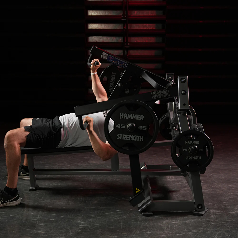 Hammer Strength Plate-Loaded Iso-Lateral Horizontal Bench Press - Image 5