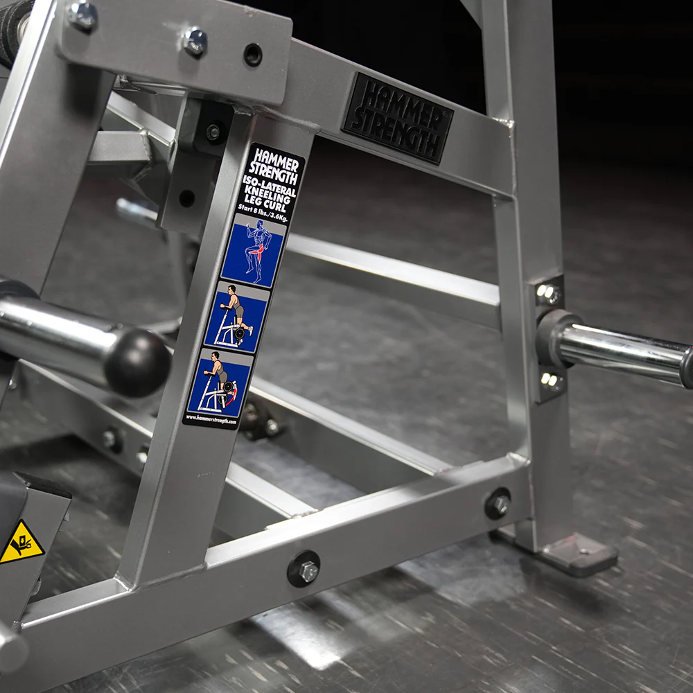 Hammer Strength Plate-Loaded Iso-Lateral Kneeling Leg Curl - Image 11