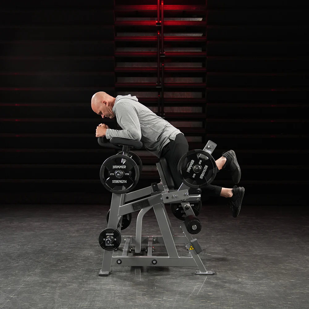 Hammer Strength Plate-Loaded Iso-Lateral Kneeling Leg Curl - Image 2