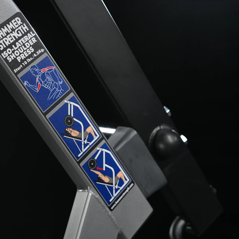 Hammer Strength Plate-Loaded Iso-Lateral Shoulder Press - Image 12