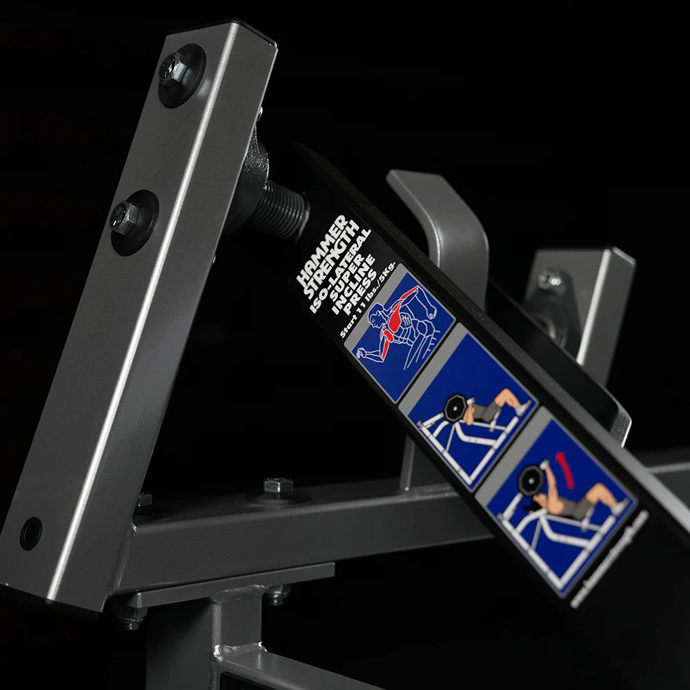 Hammer Strength Plate-Loaded Iso-Lateral Super Incline Press - Image 13
