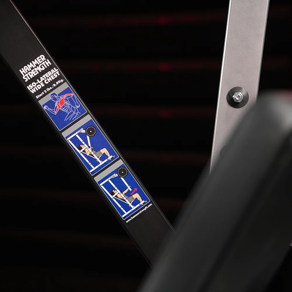 Hammer Strength Plate-Loaded Iso-Lateral Wide Chest - Image 11