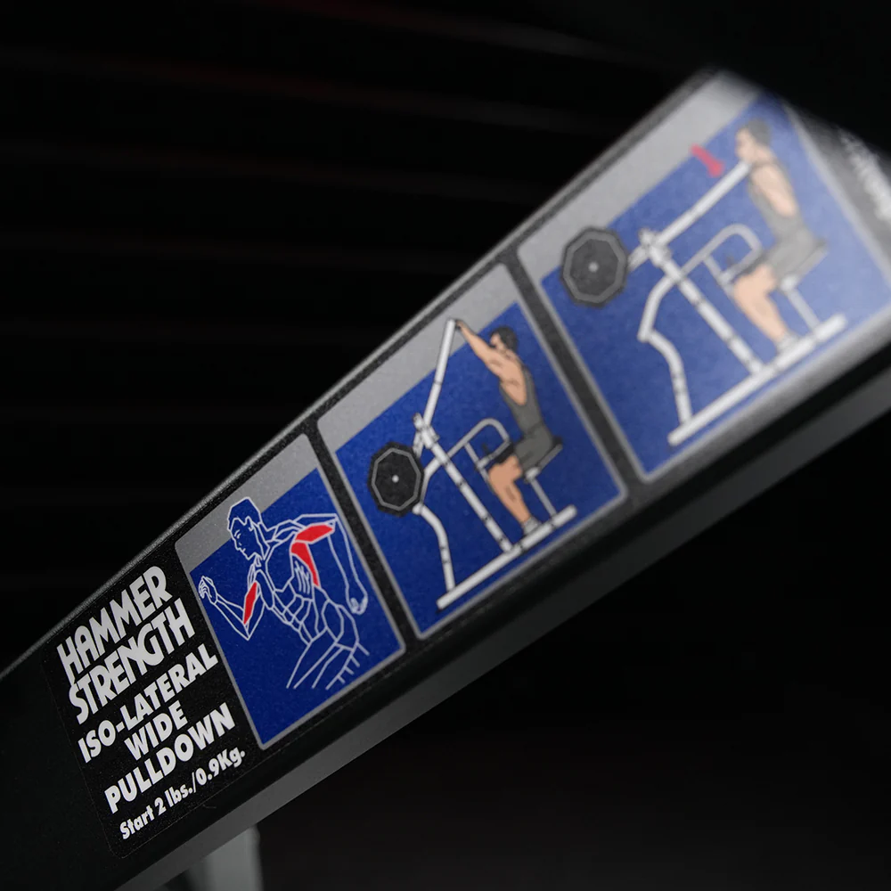 Hammer Strength Plate-Loaded Iso-Lateral Wide Pulldown - Image 16