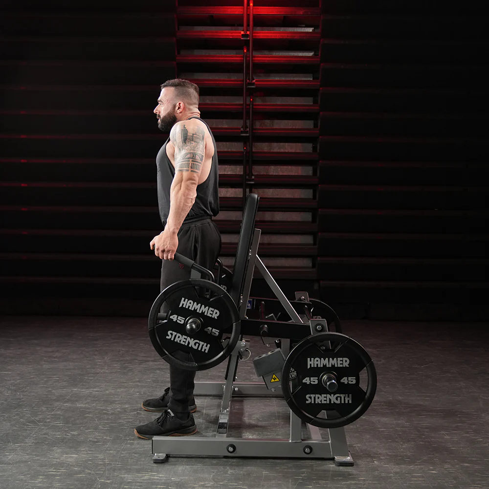 Hammer Strength Plate-Loaded Seated/Standing Shrug - Image 2