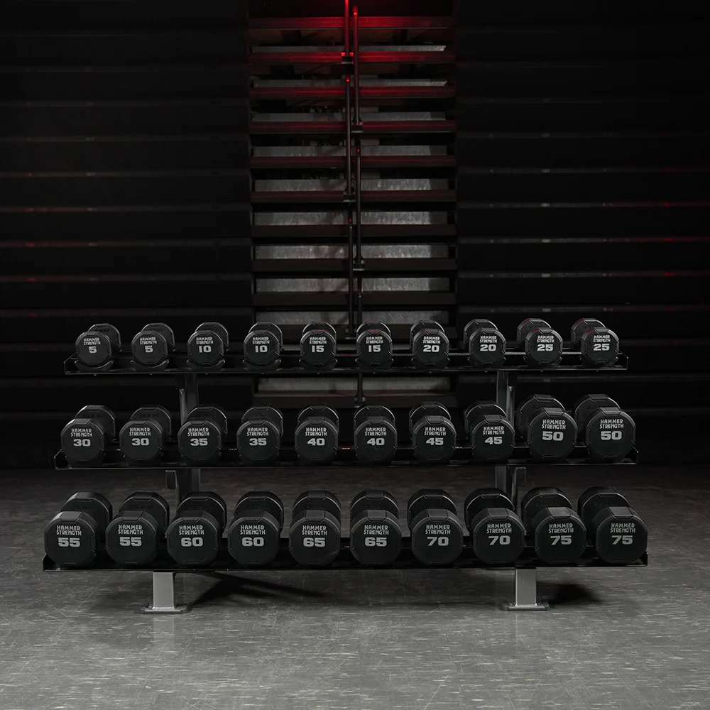 Hammer Strength Three Tier Dumbbell Rack - Image 7