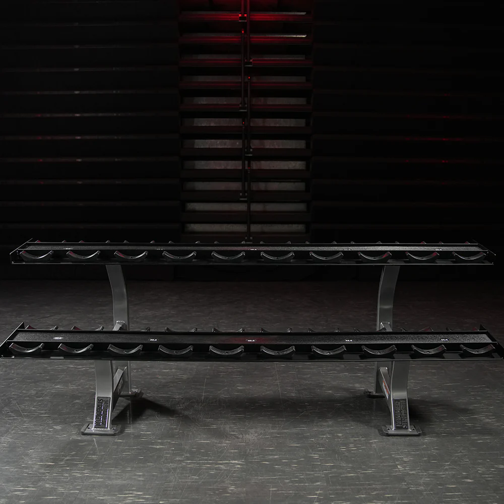 Hammer Strength Two Tier Dumbbell Rack - Image 3