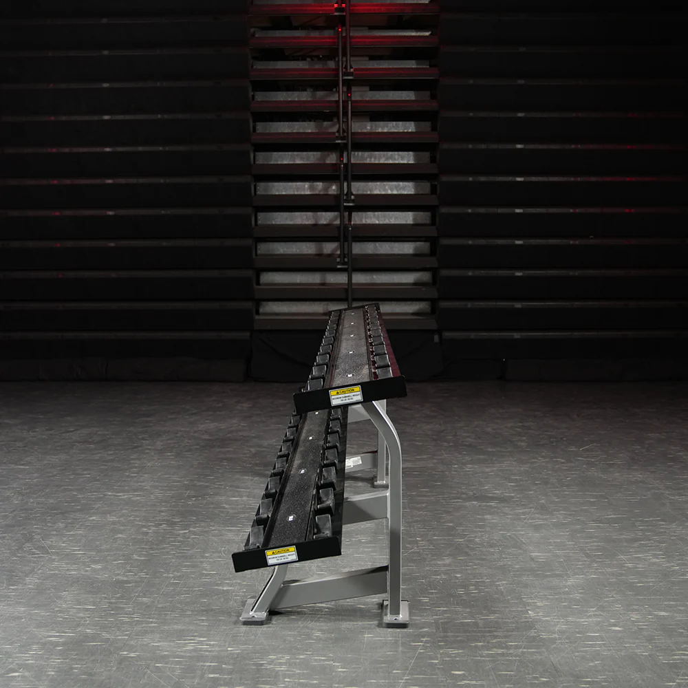 Hammer Strength Two Tier Dumbbell Rack - Image 5