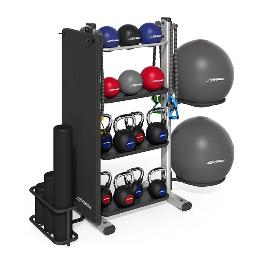 Life Fitness Accessory Rack - Image 3
